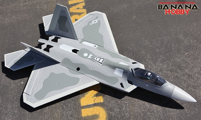 Picture of 3 CH BlitzRCWorks Mini F-22 Raptor V2 w/ Gyro RC EDF Jet RTF