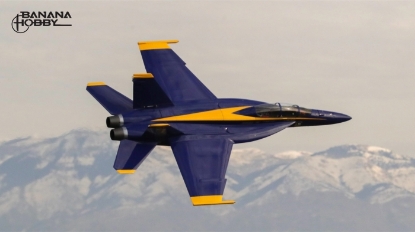 Picture of 10 CH JetRuler Scheme04 1/8.5 F/A-18F Super Hornet 2.1M (82.6") Composite (Turbine Ready) RC Turbine Jet