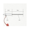 Picture of JP Hobby ER-120 Alloy Electric Retract Motor Part M4 (76mm Shaft)